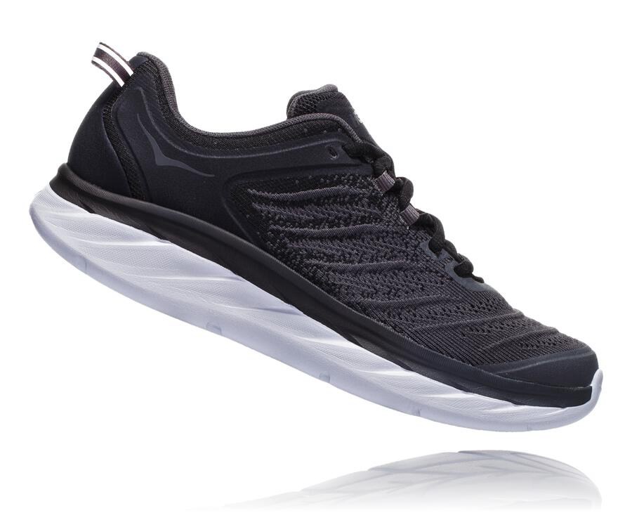 Hoka One One Koşu Ayakkabısı Erkek Siyah/Beyaz - Akasa - WS2497168